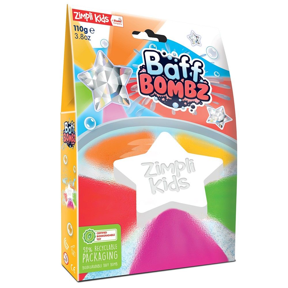 Baff Bomb White Star Rainbow Effect 6800006528 - Colorland Toys