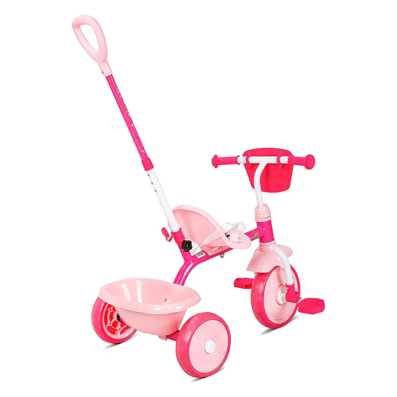 Spartan Paw Patrol Tricycle with Pushbar-Girls SP-5009 - Colorland Toys