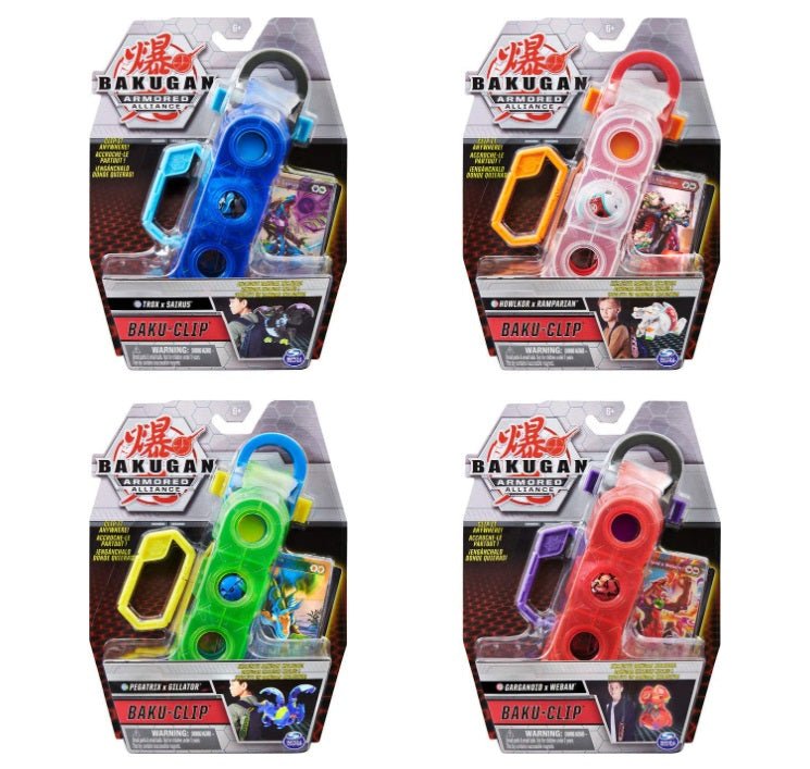 Bakugan Baku - clip Storage Case S3 Assorted 6058285 - Colorland Toys