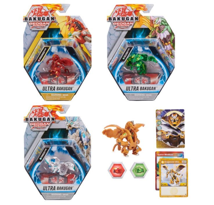 Bakugan Ultra Ball 1 - Pack S3 Assorted 6061538 - Colorland Toys