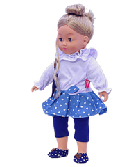 Bambolina Miss Anna Doll with 50 Arabic Words BD1367AL - Colorland Toys