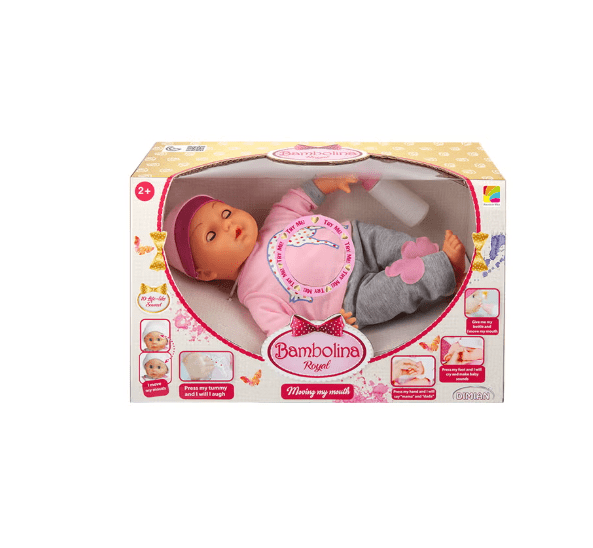 Bambolina Royal Doll with Mouth Movement 15inch BD308KH/BAM128342 - Colorland Toys