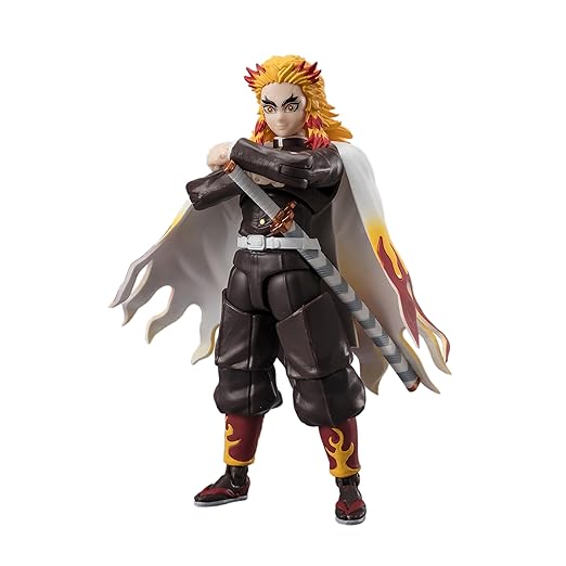 Bandai Namco Ultimate Legend Demon Slayer Wave 2 Kyojuro Rengoku VE88964 - Colorland Toys
