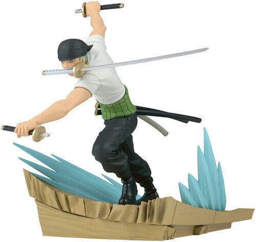 Banpresto One Piece Roronoa Zoro Senkozekkei Figure 4.3-Inch