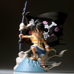 Banpresto One Piece World Collectable Figure Log Stories Monkey.D.Luffy BP89295P - Colorland Toys