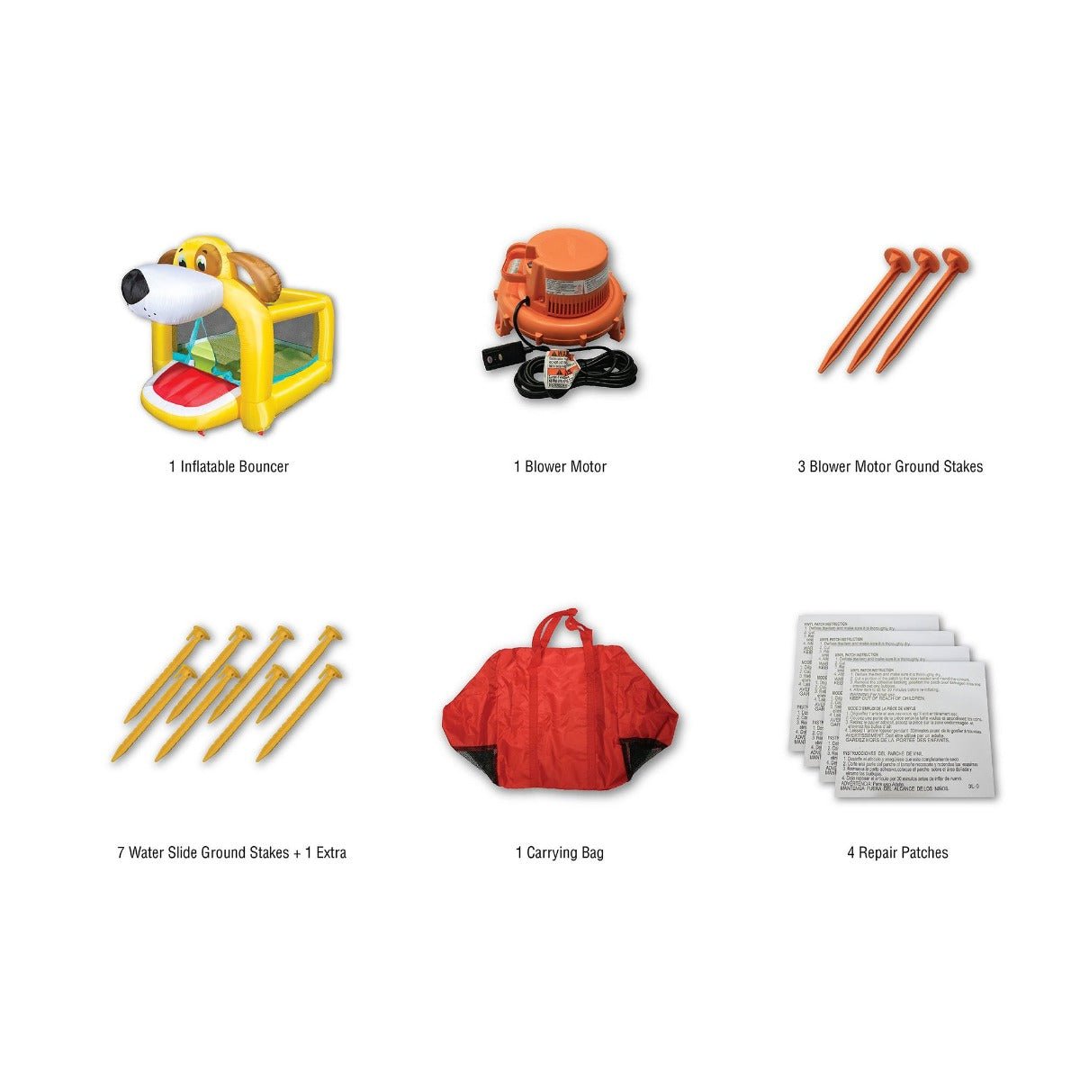 Banzai Playful Puppy Bouncer 13966 - Colorland Toys