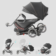 Baobaohao Travel Stroller Gray V8 - Colorland Toys