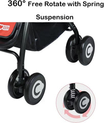 Baobaohao Twin Stroller Red 703A/S3938 - Colorland Toys