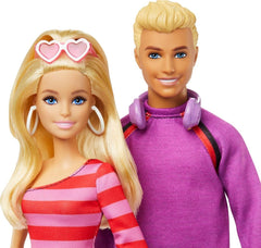 Barbie And Ken Fashion Doll - Pack of 2 HXK90 - Colorland Toys