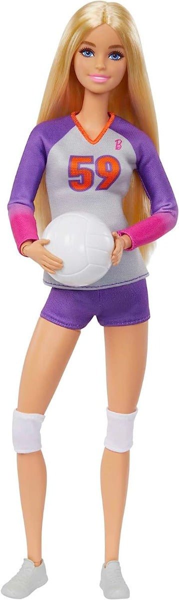 Barbie Articulated Sports Doll - Volleyball HKT72 - Colorland Toys