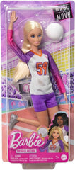 Barbie Articulated Sports Doll - Volleyball HKT72 - Colorland Toys