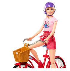 Barbie Bicycle with Doll - Colorland Toys