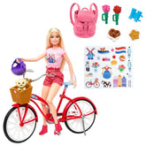 Barbie Bicycle with Doll - Colorland Toys