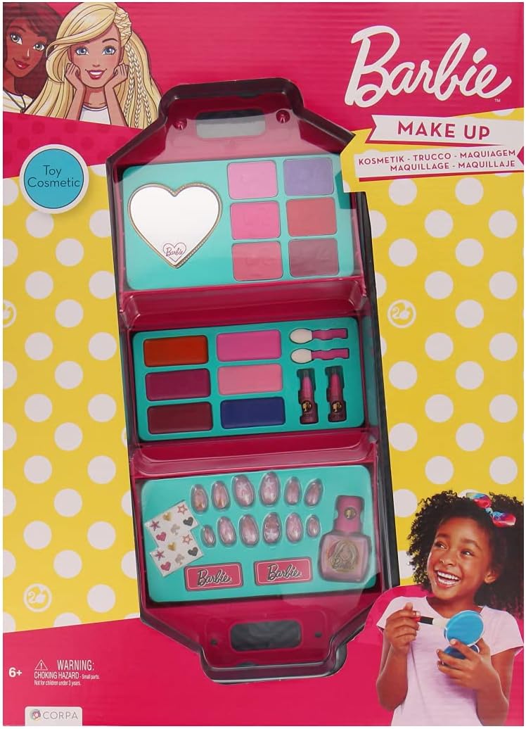 Barbie Big Handbag with Cosmetic Set CRP - 5671 - Colorland Toys