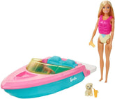 Barbie Boat With Doll GRG30 - Colorland Toys