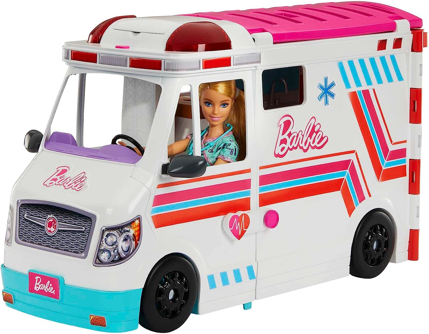 Barbie Care Clinic Vehicle Playset HKT79 - Colorland Toys