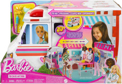 Barbie Care Clinic Vehicle Playset HKT79 - Colorland Toys