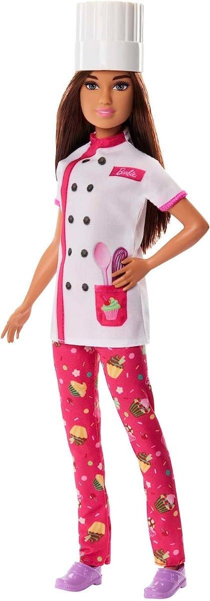 Barbie Careers Doll - Bakery Pastry Chef HKT67 - Colorland Toys
