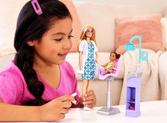 Barbie Careers Doll - Dentist Blonde HKT69 - Colorland Toys