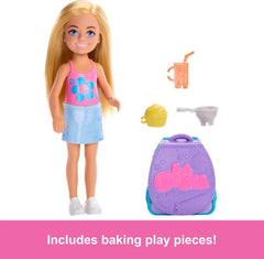 Barbie Club Chelsea Backpack Surprise Blonde doll JBF46 - Colorland Toys