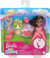 Barbie Club Chelsea Flamingo Costume Doll With Pet Dog GHV69/GJW30 - Colorland Toys
