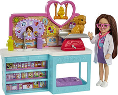 Barbie Club Chelsea Pet Vet Doll Playset HGT12 - Colorland Toys