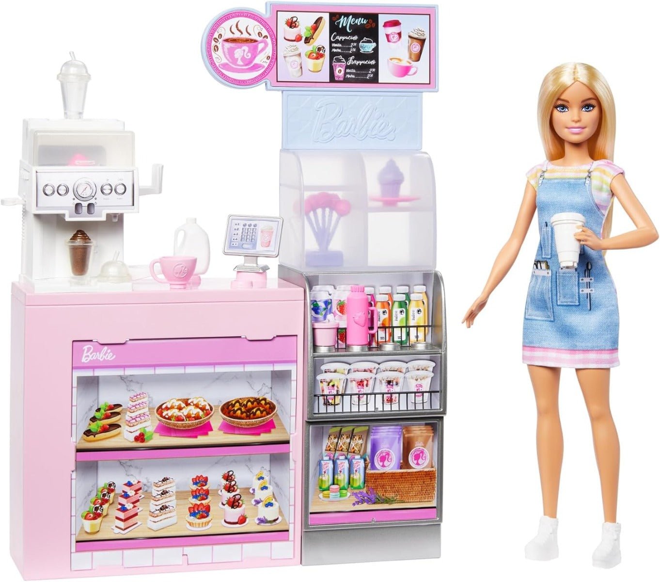 Barbie Coffee Shop Playset HXN94 - Colorland Toys