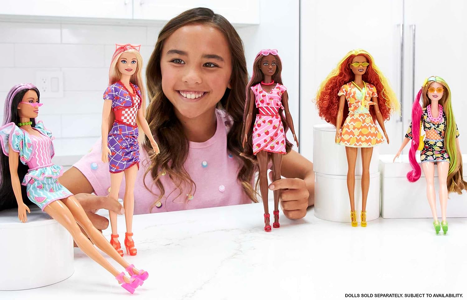 Barbie Color Reveal Doll Sweet Fruit Series HJX49 - Colorland Toys