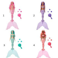 Barbie Color Reveal Mermaid JMW61 Doll with Surprises - Colorland Toys