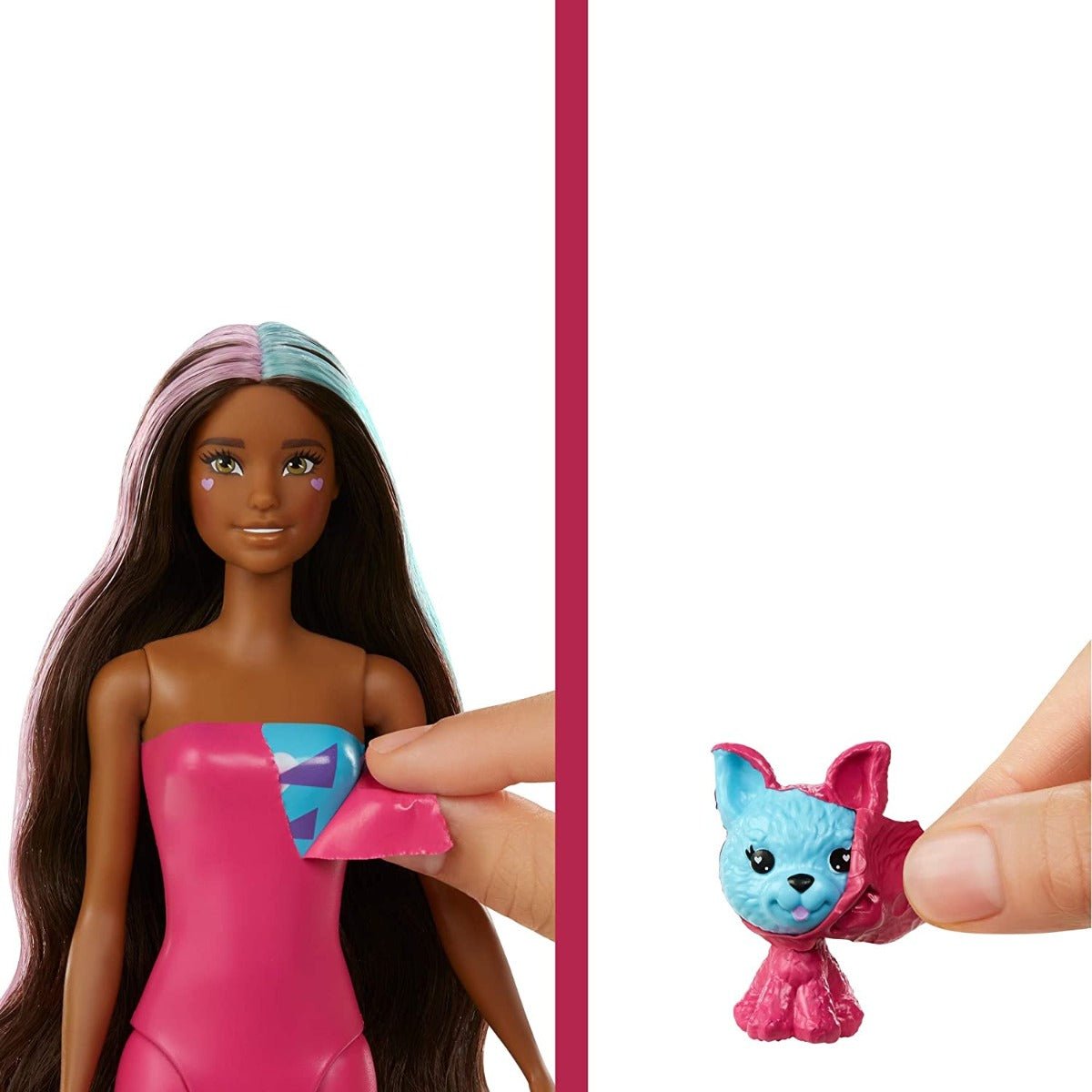 Barbie Color Reveal Peel Unicorn Fashion Reveal Doll GXV95 - Colorland Toys