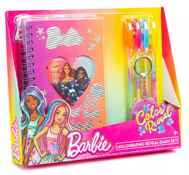 Barbie Colour Reveal Shaker Diary Set 99 - 0011 - Colorland Toys