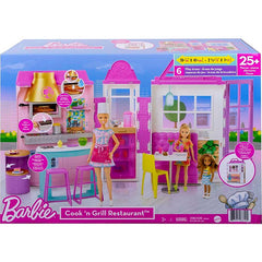 Barbie Cook n Grill Restaurant Playset GXY72 - Colorland Toys