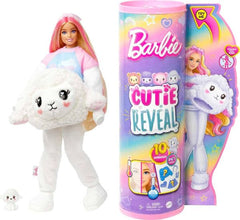 Barbie Cutie Reveal Barbie Cozy Cute Tees Series - Lamb HKR03 - Colorland Toys