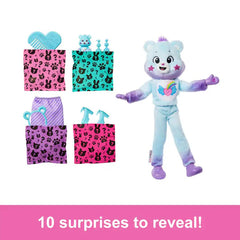 Barbie Cutie Reveal Care Bears Series 2 - Dream Bright Bear JFV61 - Colorland Toys