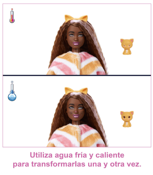 Barbie Cutie Reveal Doll Kitty HHG20 - Colorland Toys