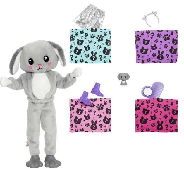 Barbie Cutie Reveal Doll Puppy HHG21 - Colorland Toys