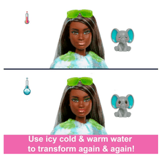 Barbie Cutie Reveal Jungle Series Elephant Doll HKP98 - Colorland Toys