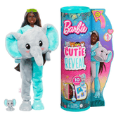 Barbie Cutie Reveal Jungle Series Elephant Doll HKP98 - Colorland Toys