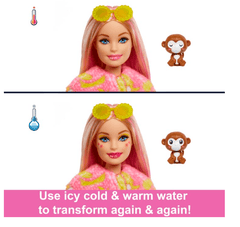 Barbie Cutie Reveal Jungle Series Monkey Doll HKR01 - Colorland Toys