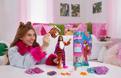 Barbie Cutie Reveal Jungle Series Tiger Doll HKP99 - Colorland Toys
