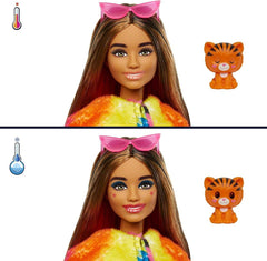 Barbie Cutie Reveal Jungle Series Tiger Doll HKP99 - Colorland Toys