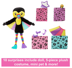Barbie Cutie Reveal Jungle Series Toucan Doll HKR00 - Colorland Toys
