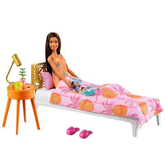 Barbie Doll and Bedroom Furniture Playset GRG86/GTD87 - Colorland Toys
