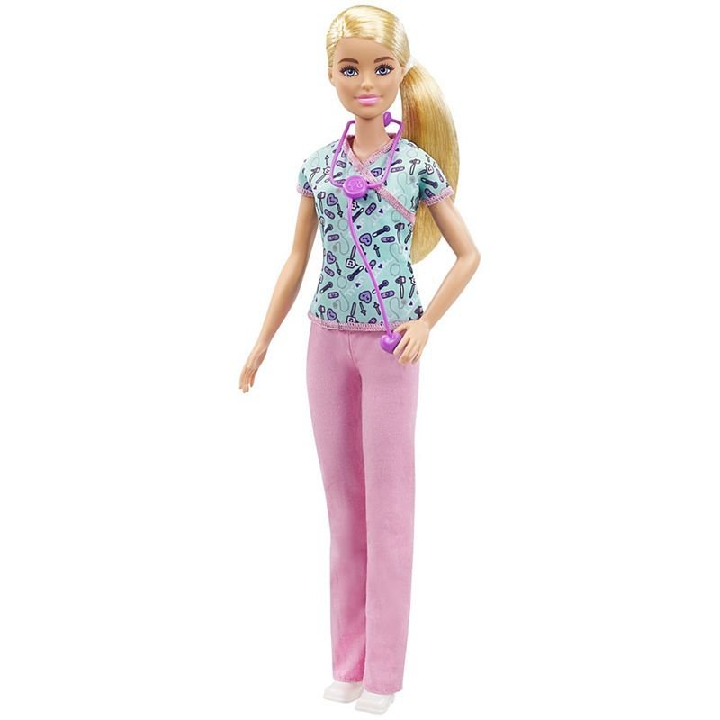Barbie Doll I Can Be Anything Nurse Career Doll GTW39 - Colorland Toys