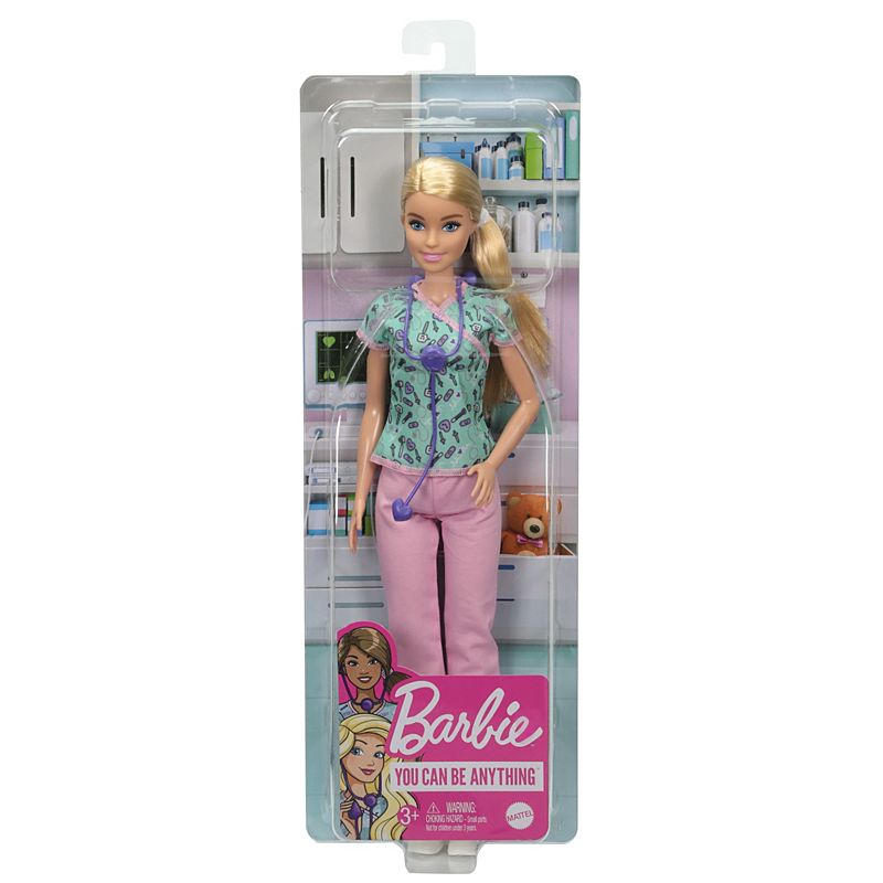 Barbie Doll I Can Be Anything Nurse Career Doll GTW39 - Colorland Toys