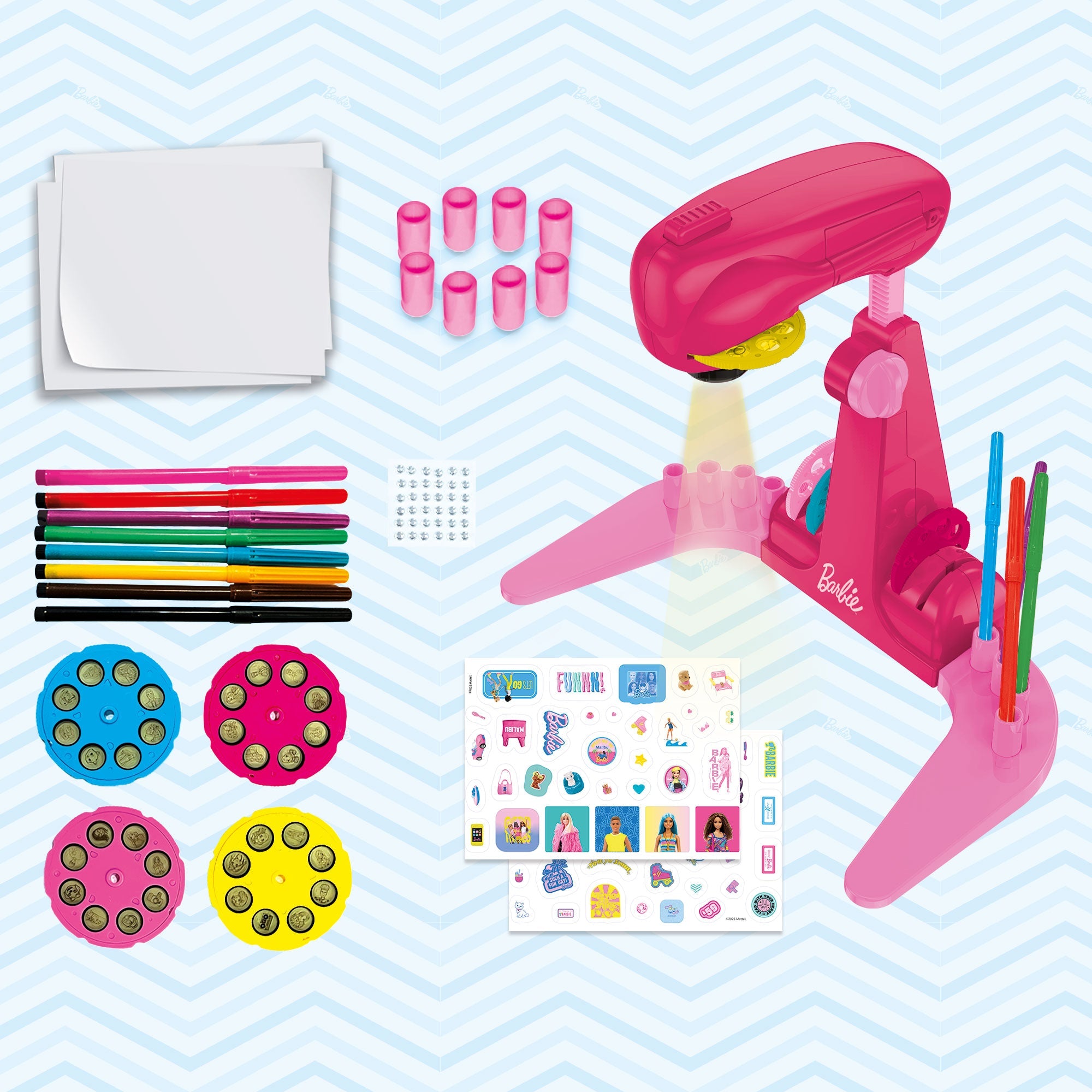 Barbie Drawing School Projector 114078 - Colorland Toys