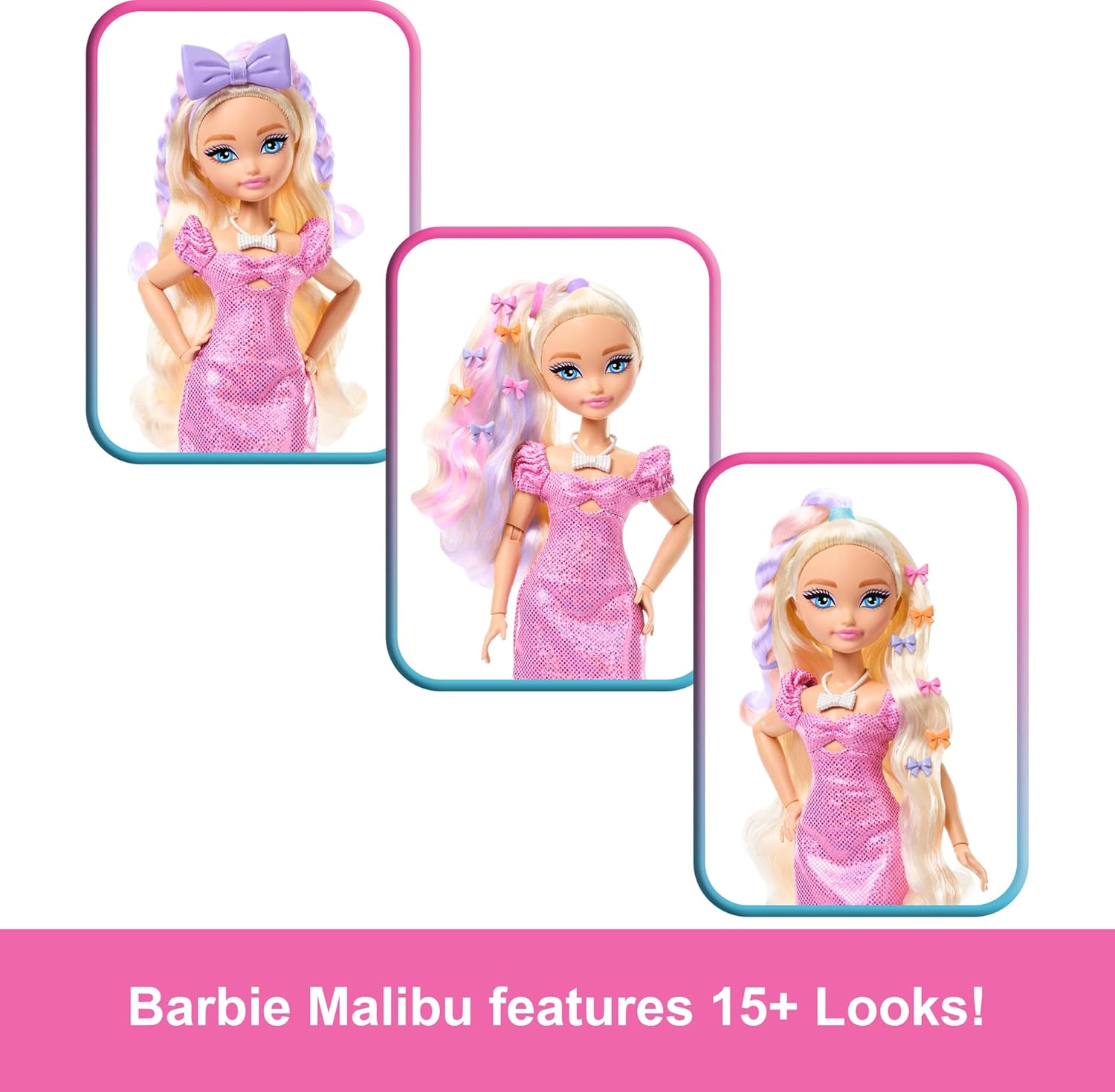 Barbie Dream Besties Get Ready With Me - Malibu Doll JGG38 - Colorland Toys