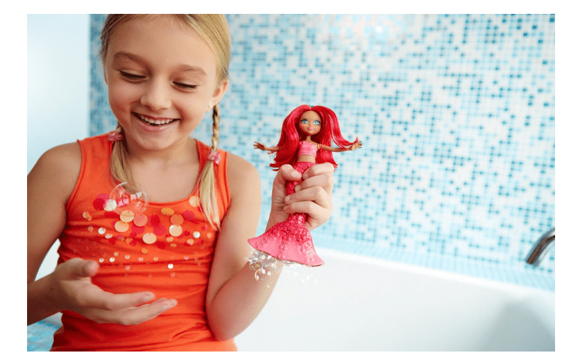 Barbie Dreamtopia Bubbles 'n Fun Mermaid Red Doll DVM97 - Colorland Toys