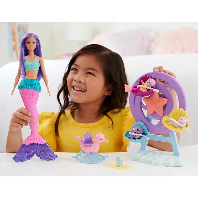 Barbie Dreamtopia Mermaid Nurturing Playset HLC30 - Colorland Toys