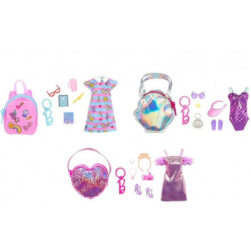 Barbie Dress w/ Heart Fashion Bag HJT45/HJT42 - Colorland Toys